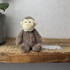 Jellycat Tiny Bashful Baby Monkey Baby Monkey - Minúsculo Brown Jellycat Monkey 5”, usado comprar usado  Enviando para Brazil