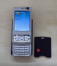 Nokia N95 srebrny suwak w pełni funkcjonalny, ale port ładowania ma kontakt chwiejny na sprzedaż  Wysyłka do Poland