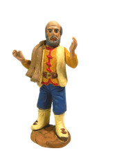 Zampognaro terracotta napoleta usato  Napoli