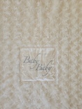 Cobertor de segurança BABY BABY CREAM envoltório bordado abraço para dormir Lovey comprar usado  Enviando para Brazil