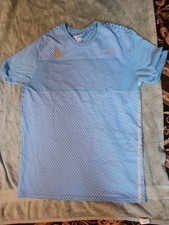 Camiseta masculina azul claro The Nike corte atlético M linhas levantadas escrita comprar usado  Enviando para Brazil