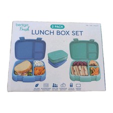 Conjunto de lancheira Bentgo Fresh pacote com 2 - NOVO NA CAIXA comprar usado  Enviando para Brazil