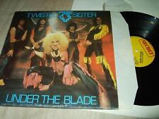 TWISTED SISTER : UNDER THE BLADE LP 1982 ARISTON ITALY segunda mano  Embacar hacia Argentina