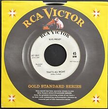 Elvis Presley That's All Right / Blue Moon Of Kentucky Promo RCA Records 45 comprar usado  Enviando para Brazil