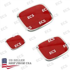 3 peças emblema emblema emblema de direção traseira frontal logotipo vermelho Jdm para ajuste Jazz 2003-2008 comprar usado  Enviando para Brazil