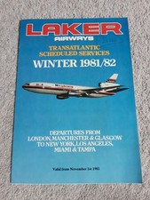 Laker airways flight for sale  CONGLETON
