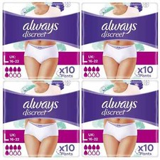 Always discreet incontinence for sale  ELLESMERE PORT