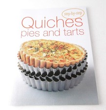 Step-By-Step Quiches Pies and Tarts 2003 Paperback Excellent comprar usado  Enviando para Brazil