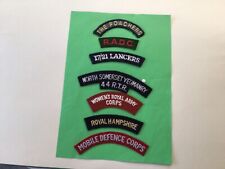 Military army patch for sale  BEXHILL-ON-SEA