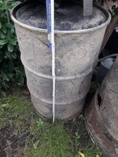 Metalltonne als feuertonne gebraucht kaufen  Laage