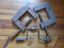 Holz schraubzwingen handbohrer gebraucht kaufen  Berlin