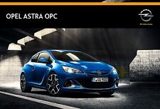 Opel Astra OPC 04 / 2014 catalogue brochure tcheque Czech rare na sprzedaż  PL