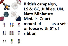 British campaign miniature for sale  BOURNEMOUTH
