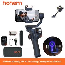 cardan hohem iSteady M7 3 eixos rastreamento IA smartphone com luz total para vlog comprar usado  Enviando para Brazil