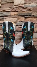 Botas femininas Rudel Rogers florais ocidentais tamanho 9 chique gasto cowgirl country comprar usado  Enviando para Brazil