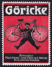 Werbemarke fahrrad göricke gebraucht kaufen  Wittenberg