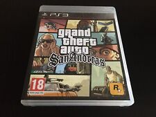 GRAND THEFT AUTO GTA SAN ANDREAS SONY PS3 EDITION 🇫🇷 PAL NOTICE CARTE POSTER comprar usado  Enviando para Brazil
