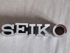 Seiko schriftzug massiv gebraucht kaufen  München