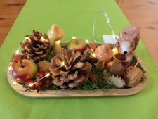 Herbst deko kleinem gebraucht kaufen  Burgkirchen a.d.Alz