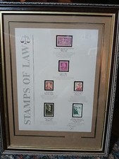 Stamps law framed for sale  Lenoir