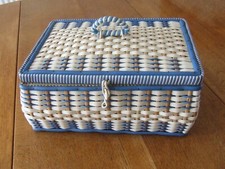 Vintage blue white for sale  STOKE-ON-TRENT