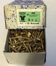 Brassed steel countersunk for sale  PETERBOROUGH