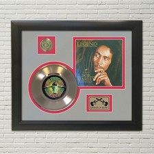 Usado, Bob Marley "Legend" emoldurado 45 foto capa disco display. "M4" comprar usado  Enviando para Brazil