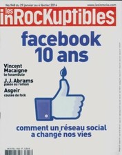 Inrockuptibles 948 facebook d'occasion  Hennebont