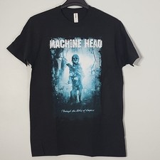 Camiseta oficial MACHINE HEAD Through The Ashes G GRANDE preta logotipo da banda masculina comprar usado Camiseta oficial MACHINE HEAD Through The Ashes G GRANDE preta logotipo da banda masculina comprar usado  Enviando para Brazil