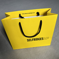 Selfridges yellow glossy for sale  PRESTON