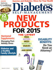 DIABETES SELF-MANAGEMENT Magazine Jan/Feb 2015 The Winter Issue New Products segunda mano  Embacar hacia Mexico