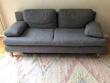 Schlafsofa grau gebraucht kaufen  Hamburg
