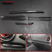 Fibra de carbono para Audi A3 S3 RS3 14-18 painel console porta painel tiras tampa comprar usado  Enviando para Brazil