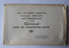Vintage garrard 301 for sale  BRIDPORT