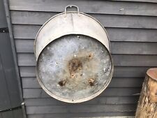 Vintage galvanised tub for sale  SHEERNESS