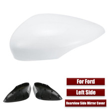Capa de espelho retrovisor de carro branca brilhante lateral esquerda para Ford Fiesta MK7 2008-2017 comprar usado  Enviando para Brazil