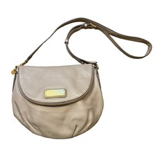 Usado, Bolsa tiracolo Marc by Marc Jacobs original clássica Q Natasha couro cinza acastanhado comprar usado  Enviando para Brazil