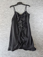 Mini vestido Endless Rose com babados preto tamanho pequeno pequeno vestido preto novo comprar usado  Enviando para Brazil