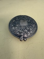 Mirrored compact pewter for sale  BELFAST
