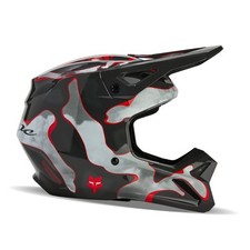 Capacete de motocross Fox Racing unissex juvenil V1 (cinza/vermelho) 31403-037, usado comprar usado  Enviando para Brazil