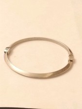 Sterling silver hinged for sale  DONCASTER