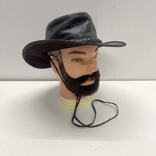 Leather cowboy hat for sale  ELLESMERE PORT