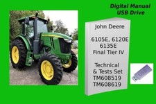 John deere 6105e for sale  Westfield