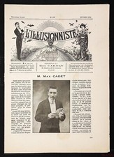 Revues illusionniste magie d'occasion  Rioz