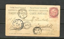 Cartolina argentina 6cvo usato  Spedire a Italy