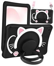 Funda para Samsung Galaxy Tab A9 Plus 11” para Samsung Tab A9 Plus Funda Negra Gato segunda mano  Embacar hacia Argentina