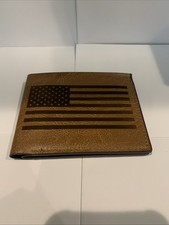 Carteiras de couro personalizadas com bandeira americana comprar usado  Enviando para Brazil