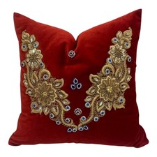 Royal Garnet - Travesseiro de luxo - 18” x 18” | Capa e inserção incluídas comprar usado  Enviando para Brazil