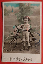 Cartolina bici bambino usato  Pistoia