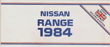 Nissan range 1984 for sale  UK